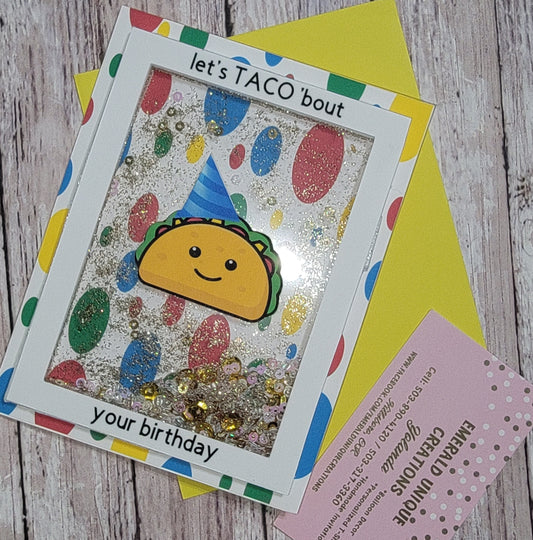 "TACO" B-Day Card